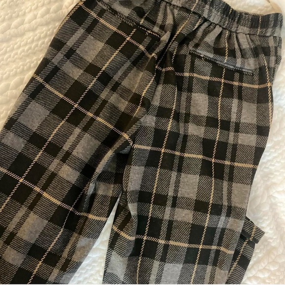 Women’s plaid ankle trousers - Picture 2 of 3